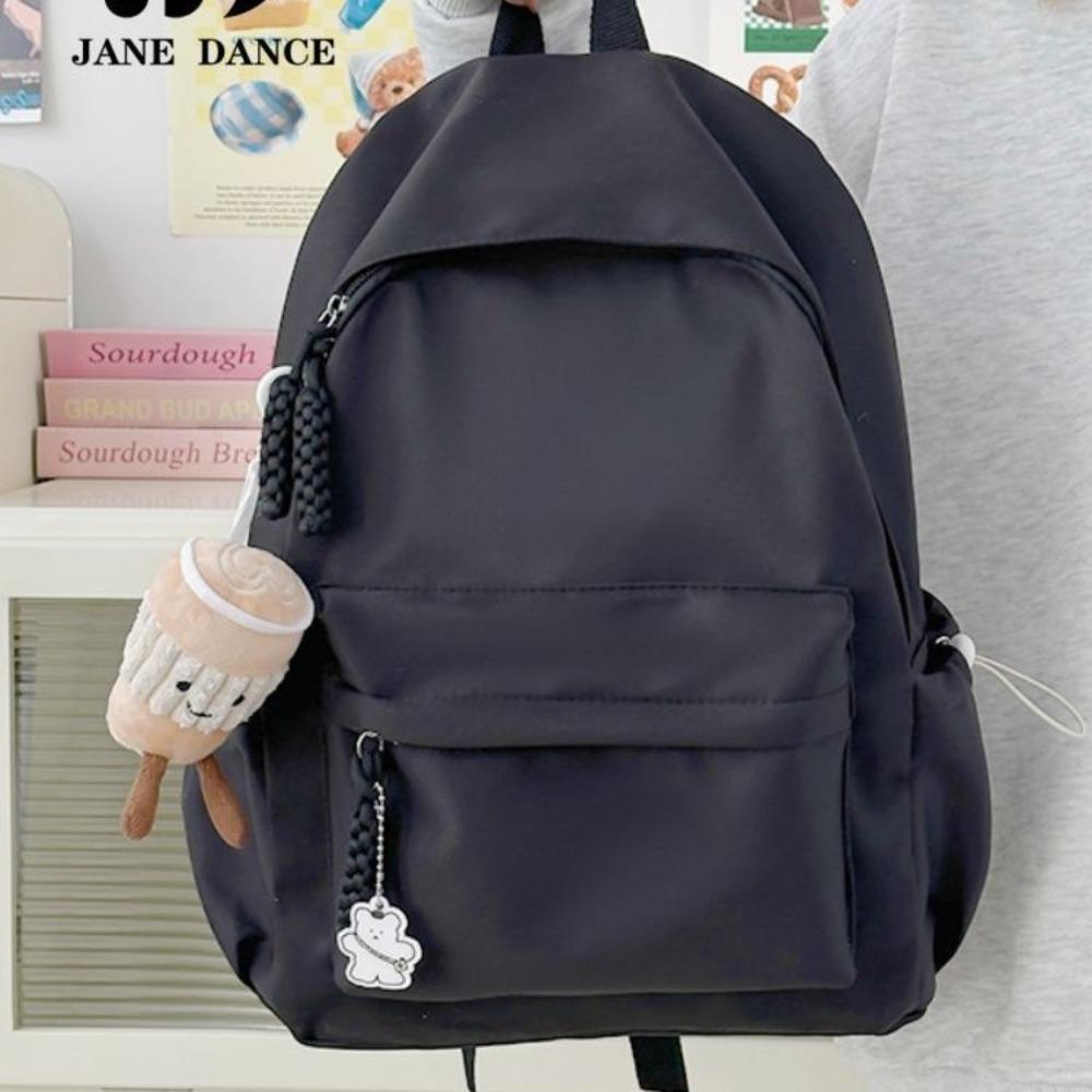 High School Student Simple Treasure Large Capacity Backpack School Bag Student Versatile ins College Student Korean Backpack Mommy