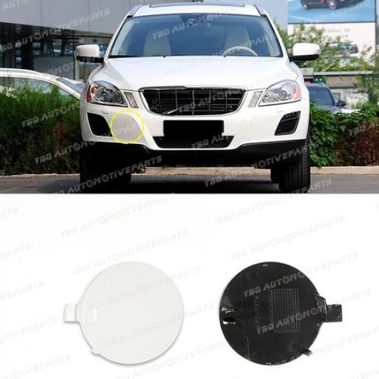 

Пофарбована для Volvo XC60 2009 2010 2011 2012 2013 Кришка буксирувального гака переднього бампера Ice White 614
