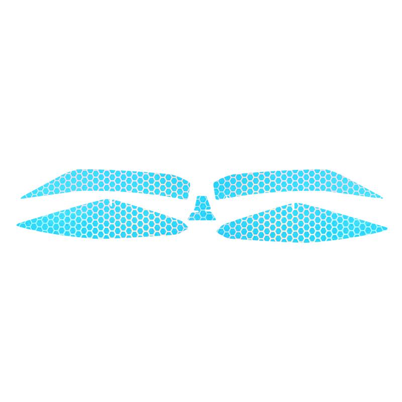 For Yamaha NMAX155 2020 2021 2022 Headlight Film Smoked Black Tail Light Transparent Protective Film Honeycomb Laser Light Film