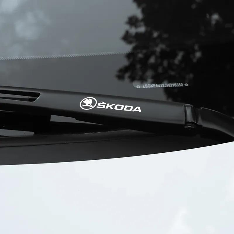 Akcesoria samochodowe Emblemat PVC Naklejki na bok karoserii felgi kół do Skoda Yeti Fabia Octavia 3 2 a5 a7 Kodiaq Karoq Kami Rapid