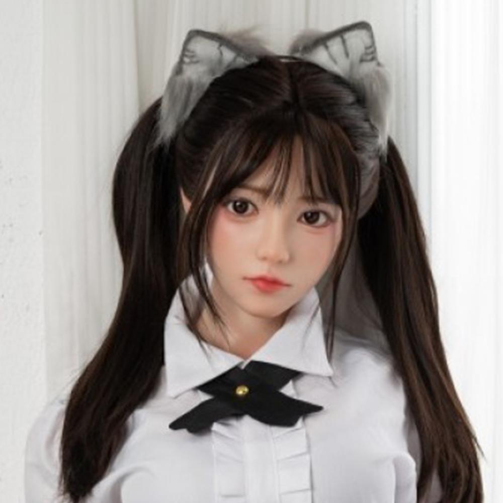 Replaceable TPE Head for Sex Dolls (Fits 130-180CM Bodies) - Upgrade Your Doll's Realism with a Wig-Compatible, Lifelike Head