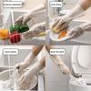 Waterproof Reusable Rubber Protective Household Kitchen Washing Cleaning Gloves