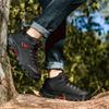 Men's Shoes Hiking Shoes Outdoor Shoes Sports Shoes Autumn and Winter High-top Leather Surface Hiking Off-road Non-slip and Wear-resistant