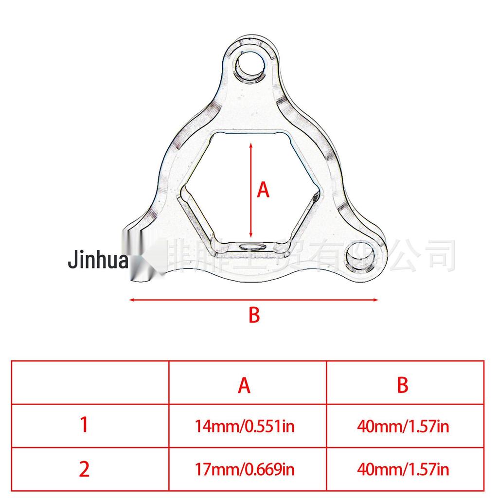 Honda Yamaha Kawasaki Front Shock Absorber Adjustment Clip - Torque Adjuster for Fork Suspension Modification