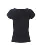 Peullijeunopallou Sia Button Shirring Short Sleeve Top (Black)