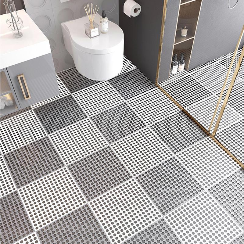 Anti-Slip Floor Mat for Hotel, Toilet, Swimming Pool, and Bathroom - TPE Plastic, Cuttable, Anti-Fall.