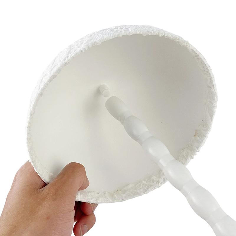 1 stk. Paryk Blonder Stand Bærbar Paryk Holder Stande Skridsikre Paryk Hovedholdere Robust Plastik Paryk Hoved Stand