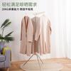 2025 Floor-to-ceiling Triangle Clothes Hanger Coat Rack Indoor Stainless Steel Household Hanger Simple Shrink Cool Clothes Rack