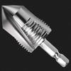 4/6 Points Water Pipe Opener 3 in 1 Thread Openers Hexagonal Pipe Opener Drilling Tools Pipe Internal Internal Thread Openers