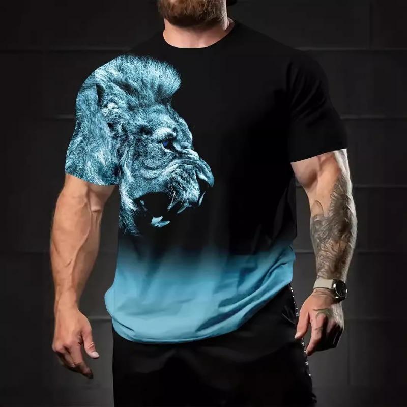 Herrenbekleidung 2025 Sommer Neuer Trend Kreativ und Stilvoll Hochwertiges T-Shirt Kurzarm-Oberteil