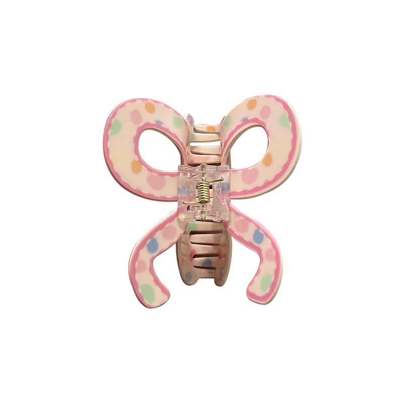 

Alien Butterfly Flower Bow Hair Claw Simple Versatile Hair Clip For Women Girls Sweet Shark Clip Hair Accessories Gifts
