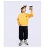 Boys' Trendy Embroidered Sweatpants 2025: Spring/Autumn Fashion Long Pants, Korean Style Solid Letter Casual Trousers