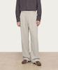 Seutaendeuobeo Linen Air Wide Pants [Light Gray] (A Type)