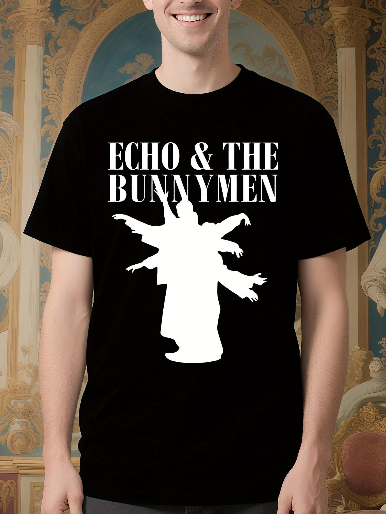 Echo and The Bunny Men Heavy Metal Band Tshirt - Black Gr... XXXXL