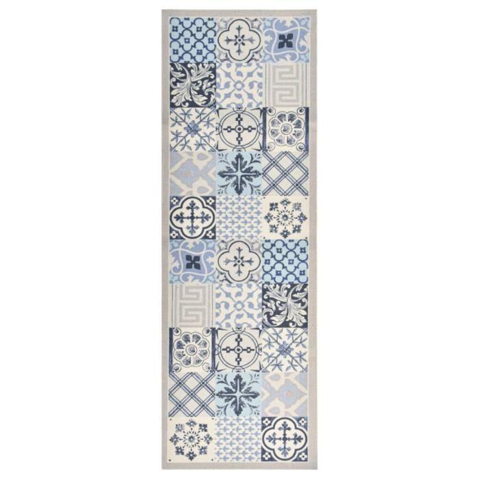 VidaXL Tapis de cuisine lavable Mosaïque 60x300 cm
