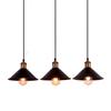 Modern Industrial Retro Black Iron Small Umbrella Chandelier Set E27/E26 Living Room Restaurant Bar loft Entrance Cafe Light