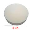 Car Polishing Sponge Pads 2PCS 8 In Round Foam-Buffing Waxing Clean Pad Removes Scratches Car Cleaning Accessories 05725
