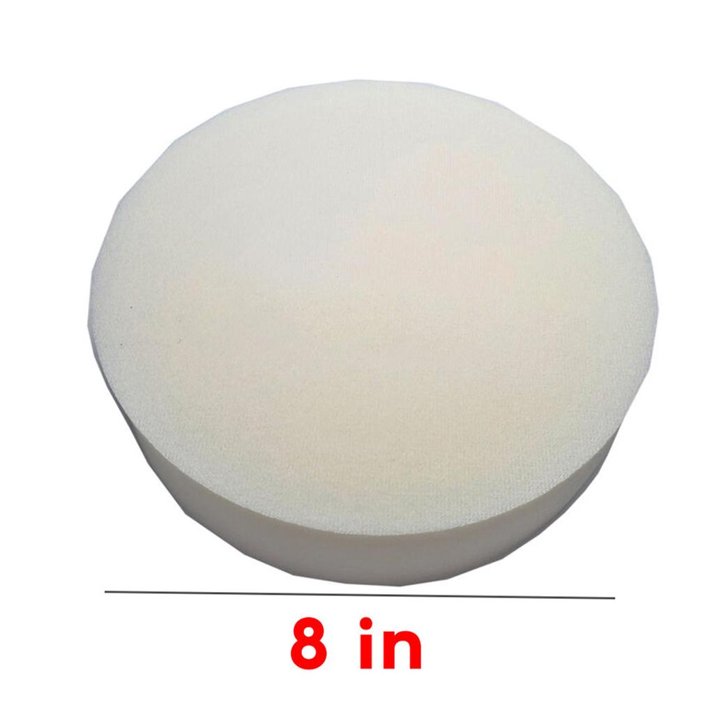 Car Polishing Sponge Pads 2PCS 8 In Round Foam-Buffing Waxing Clean Pad Removes Scratches Car Cleaning Accessories 05725