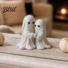 Healing Ghost Statue Halloween Hugging Statue Resin Table Ornament Cute Decoration Desktop Decoration Sculpture Art Piece for Home Bedroom