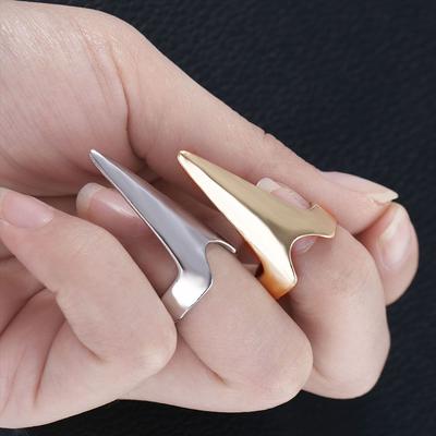5 Pcs/Set Retro Halloween Punk Cool Rock Gothic Talon Nail Finger Claw Spike Rings Jewelry Party Magic Cosplay Gift