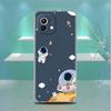 Astronaut Universe Clear Case For Xiaomi Mi Poco X3 NFC M3 Pro F3 F1 11 Lite 12 Note 10 11T 9T Transparent Phone Cover