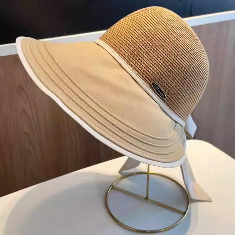 Fashionable Women's 2024 New Duck Tongue Hat With Wide Brim Sun Hat For Spring And Summer Uv Protection