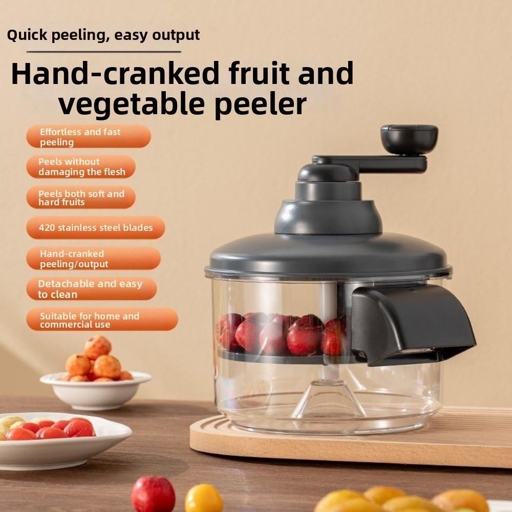 Efficient Peeling Electric Grape Peeling Machine Hands-Free Automatic/ Manual Manual Fruits Peeler Efficient Time-Saving