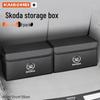 Compatible Car Trunk Storage Box for Skoda Octavia, Superb, Hao Rui, Kodiaq, Kamiq, Xin Dong