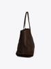Women's Large Suede Tote Bag Luxury Design Commuter High-end Armpit Bag Soft Handle Fashi Shoulder Handbag for Ladies