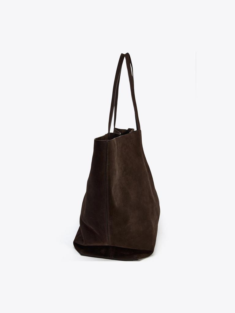 Women's Large Suede Tote Bag Luxury Design Commuter High-end Armpit Bag Soft Handle Fashi Shoulder Handbag for Ladies