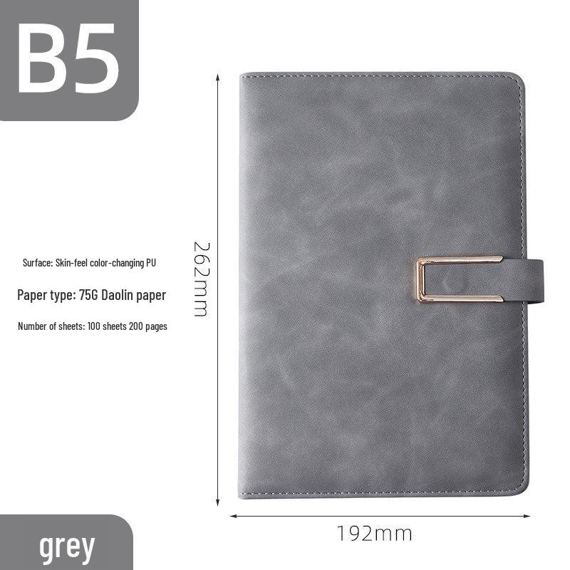 A5 Custom Logo Business Notebook Set - Premium Gift for Office Meetings