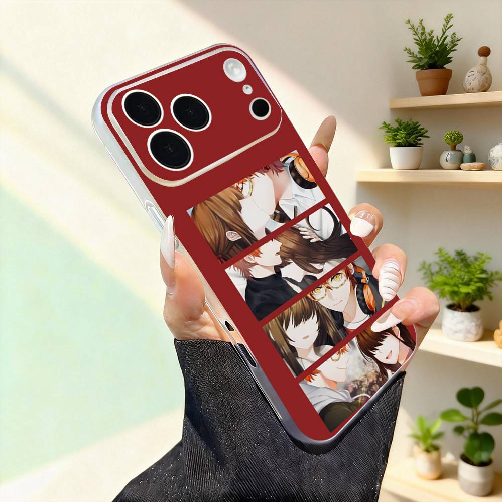 

M-Mystic Messenger Cute Phone Case For iPhone 17,16,15,14,13,12,11,Pro,Max,Plus,Mini,SE4,E Magnetic For Magsafe Wireless iPhone12mini