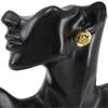 Chanel COCO Mark Ohrring Vintage Vergoldet 11,7g Damen Gebraucht