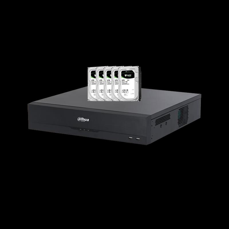 Dahua NVR808-64-HDS3/I 64-Channel 8-Bay 4K NVR CN Plug (adapter Included)