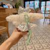Lop-Eared Rabbit Plush Keychain: Cute Cartoon Pendant and Ornament