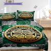 Celtic F.C Pattern Bedding Quilt Set Quilt Cover Pillowcase Home Decoration Birthday Gift (1 * duvet cover + 2 * pillowcase, without core)