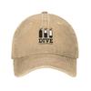 Personalized Cotton Scuba Diving Baseball Cap Hip Hop Unisex Womens Adjustable Dive Diver Quote Dad Hat Summer