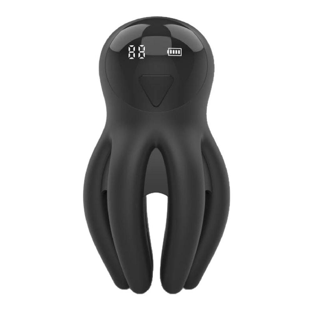 Masturbador Masculino Pulpo Copa De Avión Pene Masculino Vibrador Ejercitador Glande Masajeador Estimulador Placer Juguete Jugue