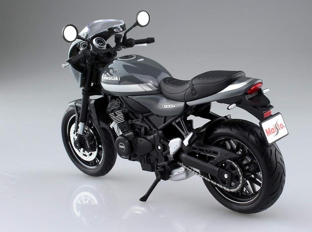 Maisto Scale Finished Motorcycle Kawasaki Z900RS Cafe Pearl Storm Gray 1/12