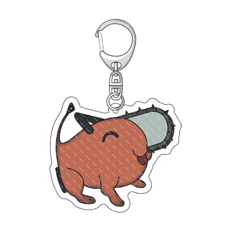 Adorable Chainsaw Man Pochita Keychain Perfect For Anime Fans!