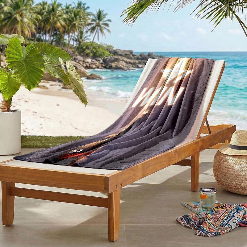 T1 Fashion Beach Towel: Ideal for Summer Adventures Soft, absorbent and quick drying suitable for swimming and bathing