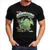 Cthulhu Men's T-Shirt Cthuloops All Flavors Design Cotton Short Sleeve Round Collar Casual Tee