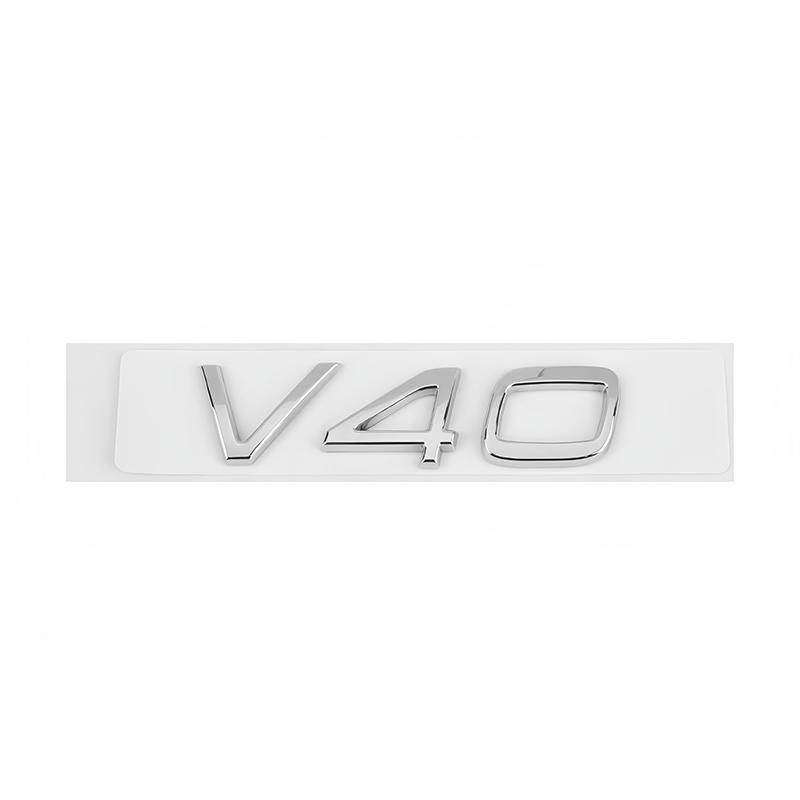 gbnkr10 1Pcs 3D Metal Stickers Car Body Trunk Decal For Volvo XC60 XC40 V60 V40 XC90 XC70 V50 S60 V70 S90 AWD S80 T6 V90 EX30 EX90 ES90
