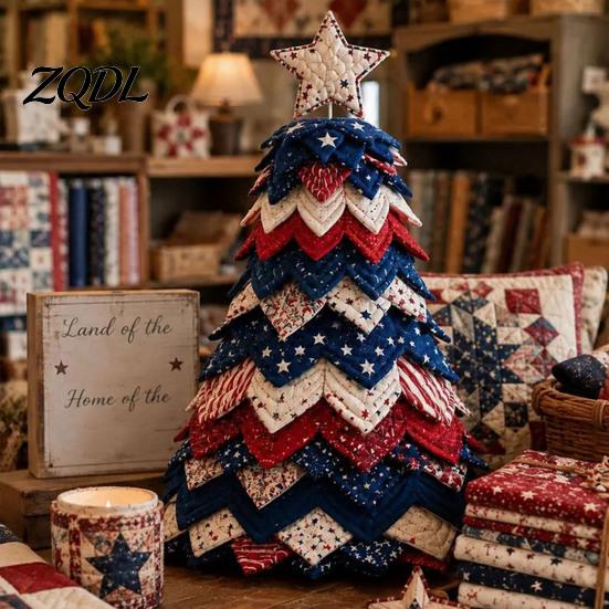 Artigianato da Cucito Fatto a Mano Kit Albero in Tessuto Trapuntato di Halloween, Gatto Strega Ragno Fai da Te Esposizioni Festive da Tavolo Progetto Artigianale Imbottito 3D per Quilting