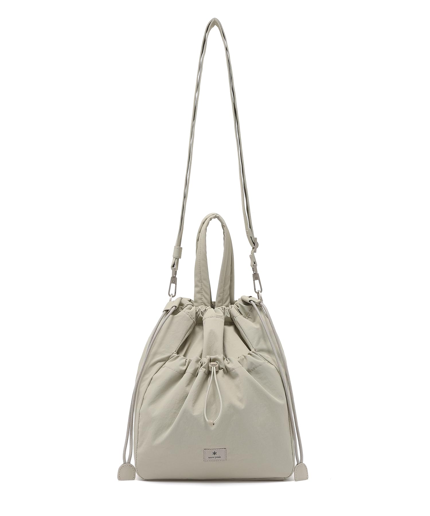 Snow Peak Мягкая сумка-ведро-тоут Softwill Светло-бежевая Одна 65 л GS-S26ZWFBB22 - Сумка Сумка Мужская и женская 8830₽