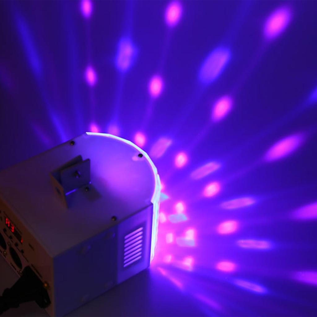 LED mini KTV bar pokojová světla scénická světla ovládání zvuku sedm barev otočná světla