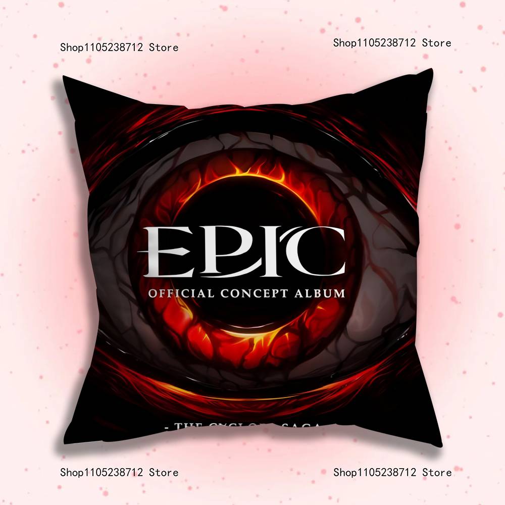 Music E-Epic The Musical Pillow Case For Sofa Decor Car Office Room Printing Cushion Cover Decorations and Protector