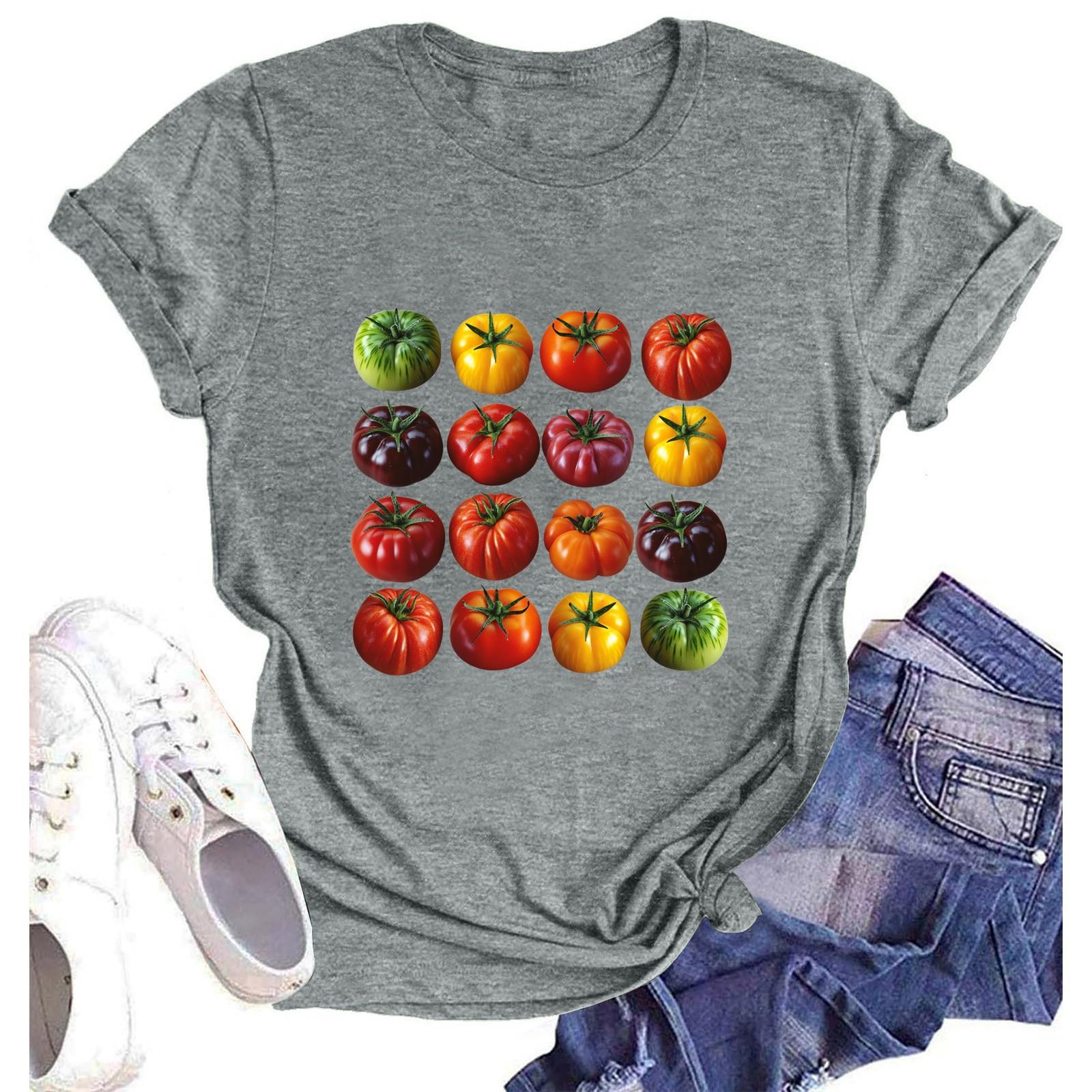 

Футболки с короткими рукавами для женщин, модные топы, легкие и мягкие повседневные летние наряды, одежда S