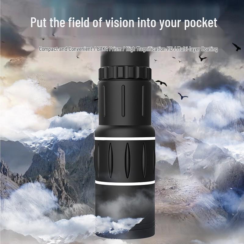 Low-Light HD Monocular Telescope with Phone Photo Capability for Concerts