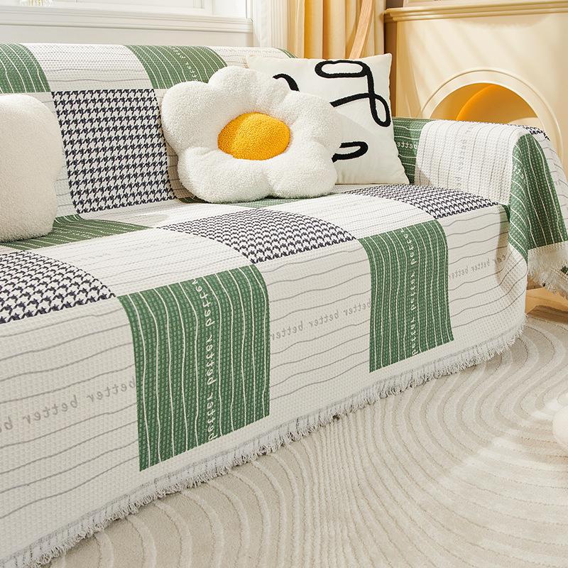 

The Sofa представляет новое встроенное полотенце для чехла для дивана, универсальный четырехсезонный чехол для дивана с полным покрытием, небольшое свежее одеяло для дивана 180*130cm